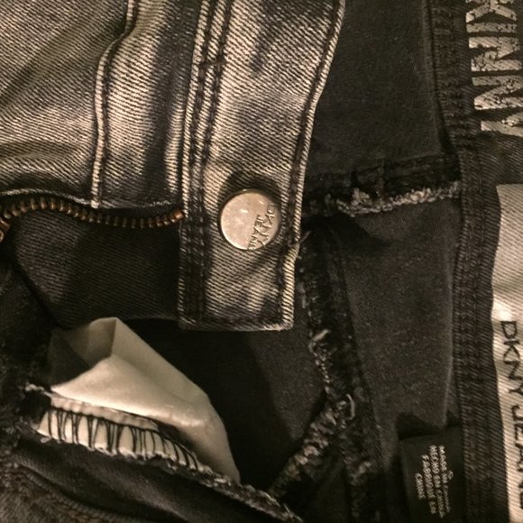 DKNY City Ultra Skinny Gray Jeans - Picture 4 of 9